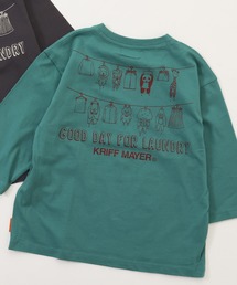 KRIFF MAYER Kid's Collection | 【綿100％】楽LUCK-七分袖T（ランドリー）(Tシャツ/カットソー)