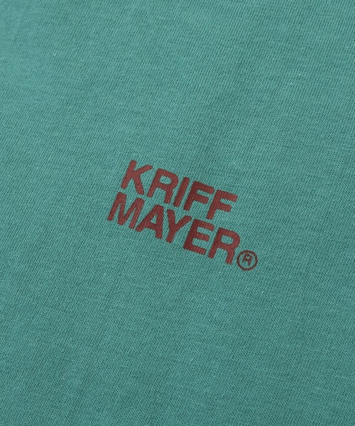 KRIFF MAYER Kid's Collection（クリフメイヤーキッズコレクション）の「【綿100％】楽LUCK-七分袖T（ランドリー）（Tシャツ/カットソー・キッズ・オフホワイト/ブルーグリーン/パープル/チャコール・150/120/170/160/140/130）」の11枚目の写真