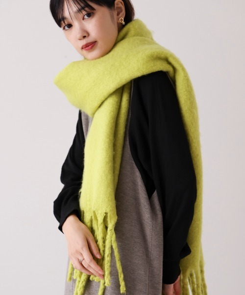 Bou Jeloud(ブージュルード)の「ストール・マフラー(マフラー・レディース・オレンジ/ブルー/ミント・ONESIZE)」の20枚目の写真