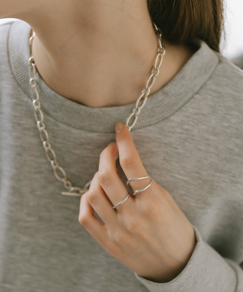 Ops.（オプス）の「リング シルバー925 指輪 レディース 金属アレルギー対応【AUREOLA アウレオラ2mm】（リング・レディース・シルバー/イエローゴールド・15号/13号/11号/9号/7号）」の5枚目の写真