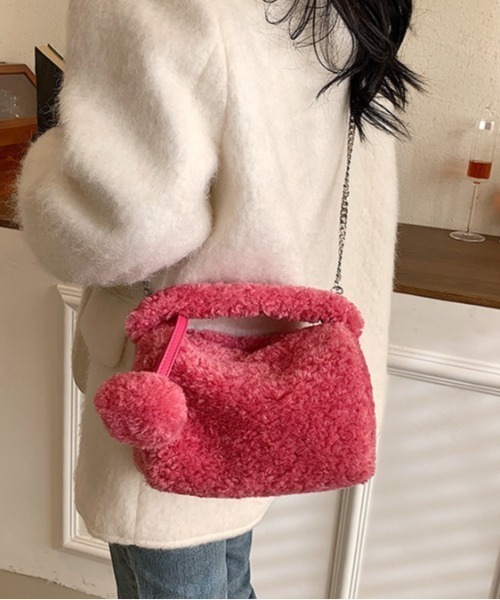 セール】もこもこカジュアルショルダーバッグ（ショルダーバッグ
