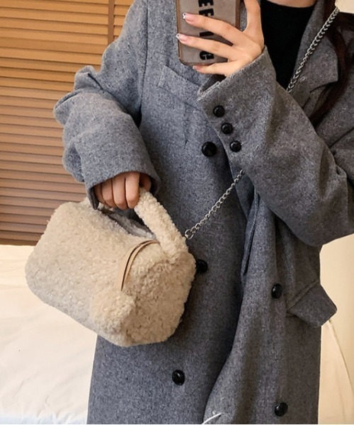 セール】もこもこカジュアルショルダーバッグ（ショルダーバッグ