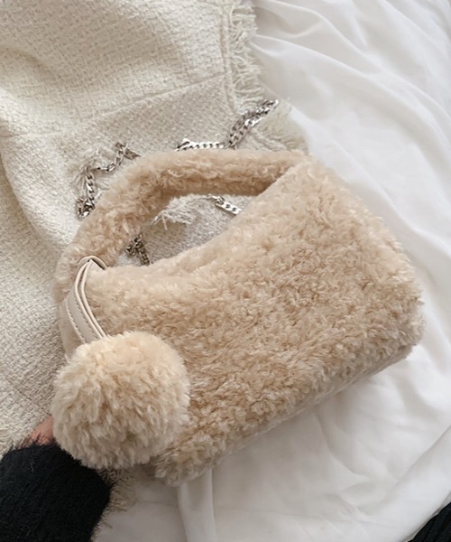 セール】もこもこカジュアルショルダーバッグ（ショルダーバッグ