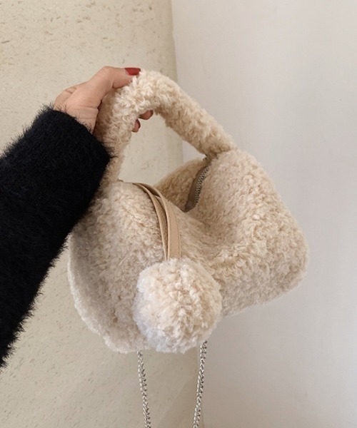 セール】もこもこカジュアルショルダーバッグ（ショルダーバッグ