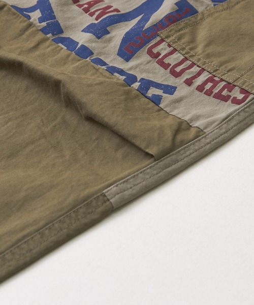 CUBE SUGAR（キューブシュガー）の「ツイル切替プリントカーゴパンツ（カーゴパンツ・レディース・ブラック/マルチ/ナチュラル/カーキ・M）」の11枚目の写真