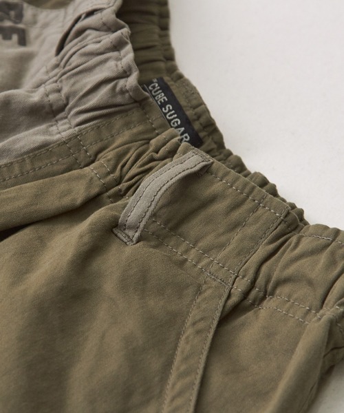 CUBE SUGAR（キューブシュガー）の「ツイル切替プリントカーゴパンツ（カーゴパンツ・レディース・ブラック/マルチ/ナチュラル/カーキ・M）」の7枚目の写真