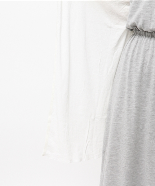 URCH RNA（アーチ アールエヌエー）の「M0178 ヘロヘロロング丈カーディガン（カーディガン/ボレロ・レディース・ホワイト/レッド/ネイビー/ブラック/杢グレー・MEDIUM）」の14枚目の写真