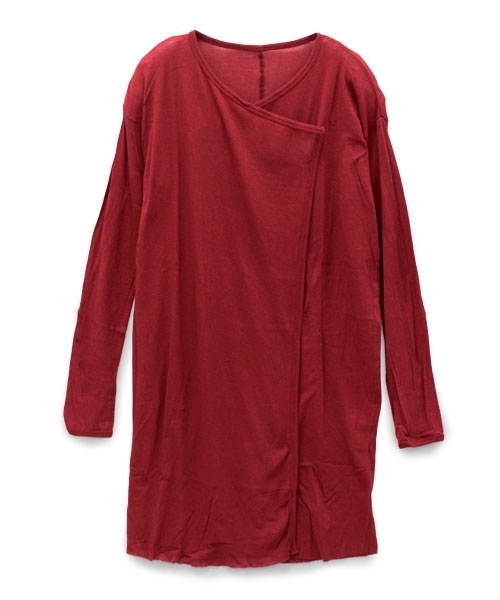 URCH RNA（アーチ アールエヌエー）の「M0178 ヘロヘロロング丈カーディガン（カーディガン/ボレロ・レディース・ホワイト/レッド/ネイビー/ブラック/杢グレー・MEDIUM）」の12枚目の写真