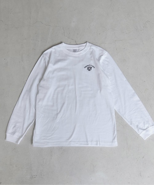 ANGIE(アンジー)の「ワンポイント 刺繍 ロゴ ロンT(Tシャツ/カットソー・レディース・ホワイト×グリーン/ホワイト×ブルー/ホワイト系1/ブラック/アッシュグレー/ライトグレー系1/ネイビー/グレー系1/ネイビー系1・MEDIUM/LARGE)」の15枚目の写真