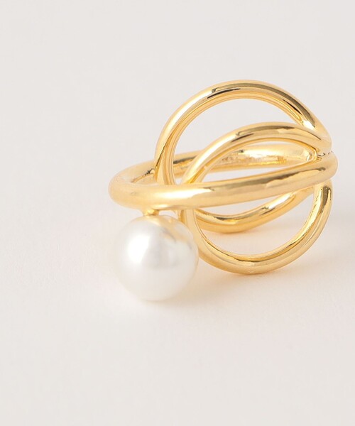 green label relaxing（グリーンレーベルリラクシング）の「フープ ミックス イヤカフ / イヤーカフ（イヤーカフ・レディース・ゴールド/シルバー・FREE）」の10枚目の写真