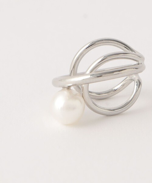 green label relaxing（グリーンレーベルリラクシング）の「フープ ミックス イヤカフ / イヤーカフ（イヤーカフ・レディース・ゴールド/シルバー・FREE）」の11枚目の写真