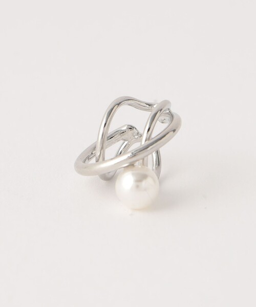 green label relaxing（グリーンレーベルリラクシング）の「フープ ミックス イヤカフ / イヤーカフ（イヤーカフ・レディース・ゴールド/シルバー・FREE）」の12枚目の写真