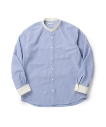 narifuri | バックポケットクレリックメッシュシャツ(シャツ/ブラウス)
