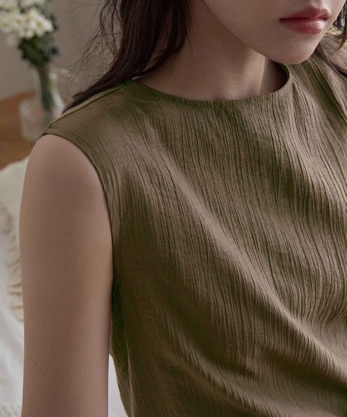 CHAN ME（チャンミ）の「シアーティアードワンピース（ワンピース・レディース・ネイビー/ブラック/カーキ・MEDIUM/LARGE/X-LARGE）」の12枚目の写真