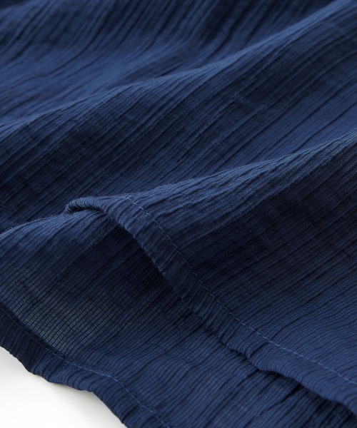 CHAN ME（チャンミ）の「シアーティアードワンピース（ワンピース・レディース・ネイビー/ブラック/カーキ・MEDIUM/LARGE/X-LARGE）」の19枚目の写真