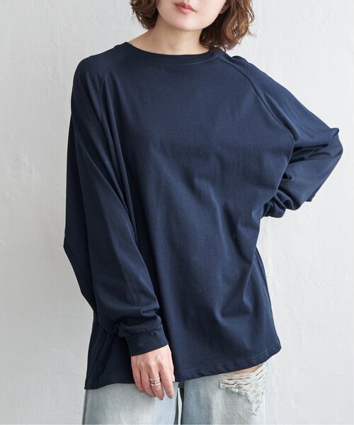 セール】シルケット風オーバーロンT（Tシャツ/カットソー