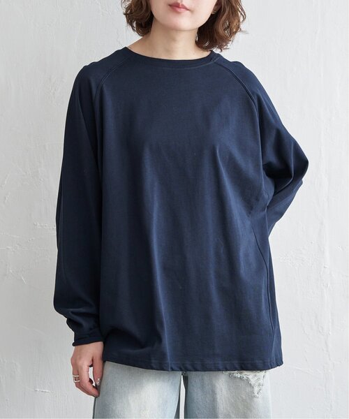 セール】シルケット風オーバーロンT（Tシャツ/カットソー