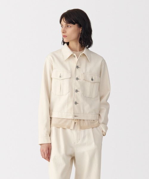 セール】〔MUJI Labo〕婦人 和紙混カルゼジャケット（その他