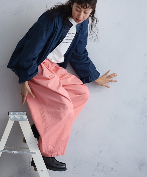 soulberry（ソウルベリー）の「チューリップなワイドパンツ（その他パンツ・レディース・ピンク・M/S/5L/4L/3L/LL/L）」の6枚目の写真