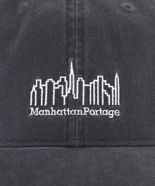 Manhattan Portage(マンハッタンポーテージ)の「Washed Twill 6P Cap(キャップ・メンズ・サンドベージュ/チャコール/ブラック/ライトブルー/ベージュ/ブラック×パープル/ブラウン・FREE)」の17枚目の写真