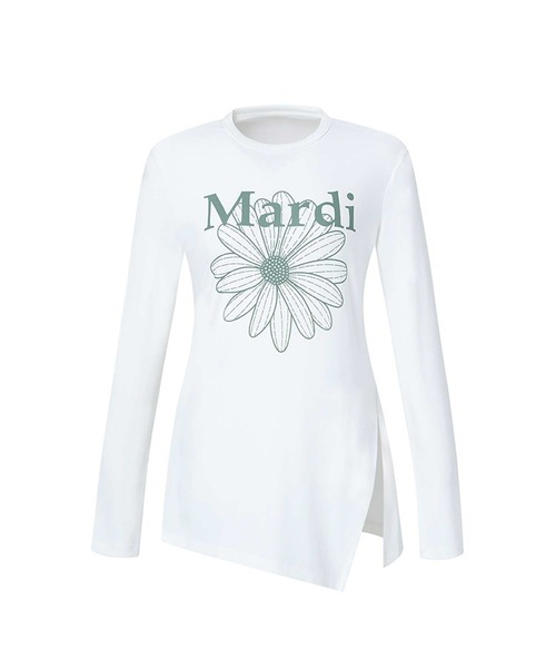 AIRLIFT side slit top flowermardi（Tシャツ/カットソー
