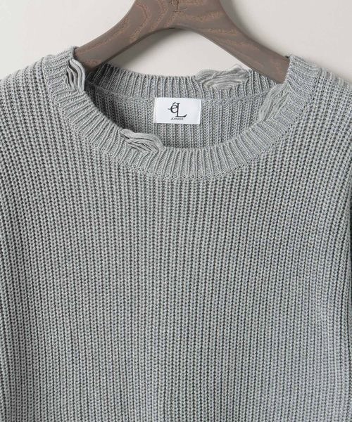 ニット セーター 「eL」5G Crush Pullover LS/306887 レディース セール】【eL】5G Crush Pullover LS/306887（ニット/セーター