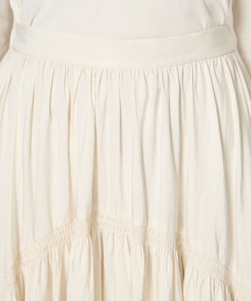 セール】ティアードシャーリングスカート（スカート）｜BABYLONE