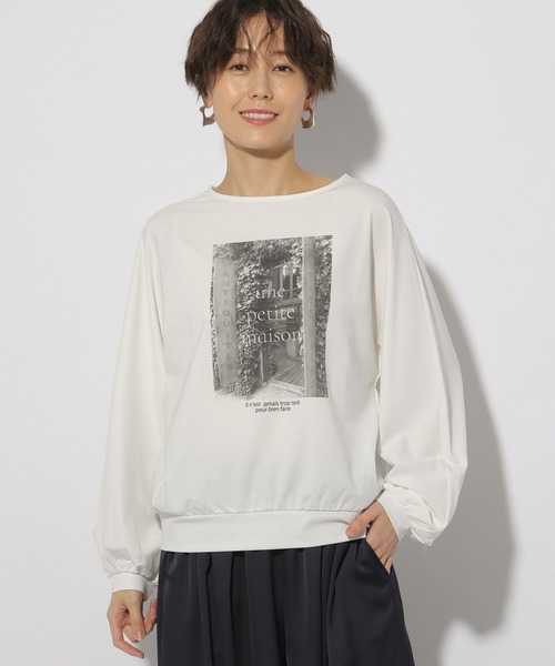 Elura(エルーラ)の「ポンチフォトTシャツ/289200(Tシャツ/カットソー・レディース・ブラック/ホワイト/ホワイト系その他6・MEDIUM/LARGE)」の15枚目の写真