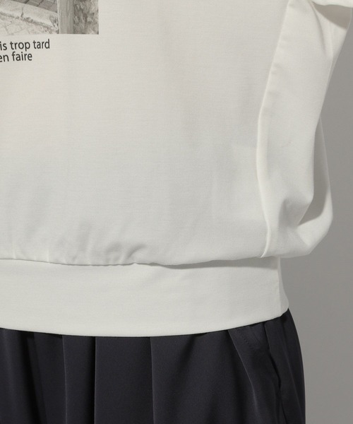 Elura(エルーラ)の「ポンチフォトTシャツ/289200(Tシャツ/カットソー・レディース・ブラック/ホワイト/ホワイト系その他6・MEDIUM/LARGE)」の8枚目の写真