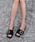 CHARLES & KEITH�i�`���[���Y & �L�[�X�j�́u�W�F���o�b�N�� �X�N�G�A�g�D�X���C�h�T���_���i�T���_���j�v�b�u���b�N�n���̑�2
