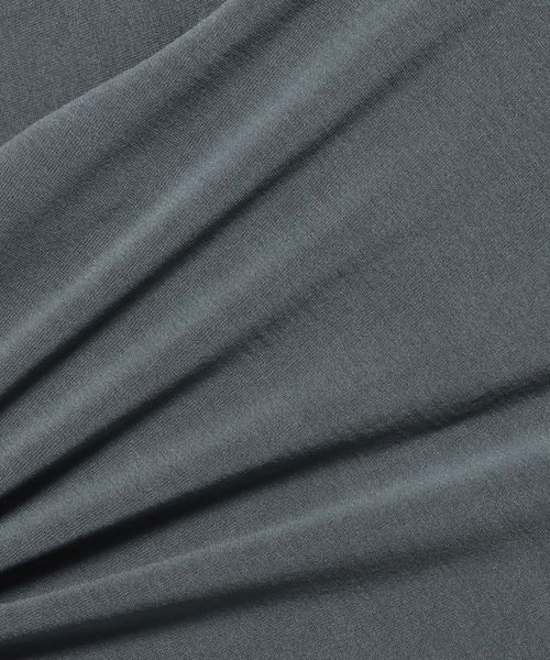 ESTNATION（エストネーション）の「ESTNATION / ホールガーメント ポロシャツ（ポロシャツ・メンズ・グレー/ブラック・MEDIUM/LARGE/X-LARGE）」の5枚目の写真