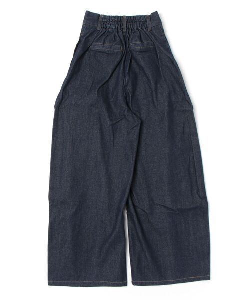Futier land（フューティアランド）の「デニムアシメタックパンツ（デニムパンツ・レディース・グレー/ライトブルー/インディゴブルー・FREE）」の19枚目の写真