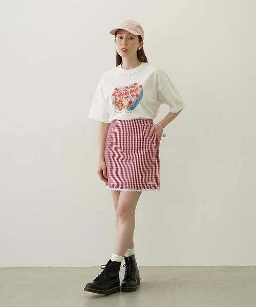 MILKFED.（ミルクフェド）の「ANNIVERSARY CAKE WIDE S/S TEE（Tシャツ/カットソー・レディース・ブラック/ホワイト・L/M）」の11枚目の写真