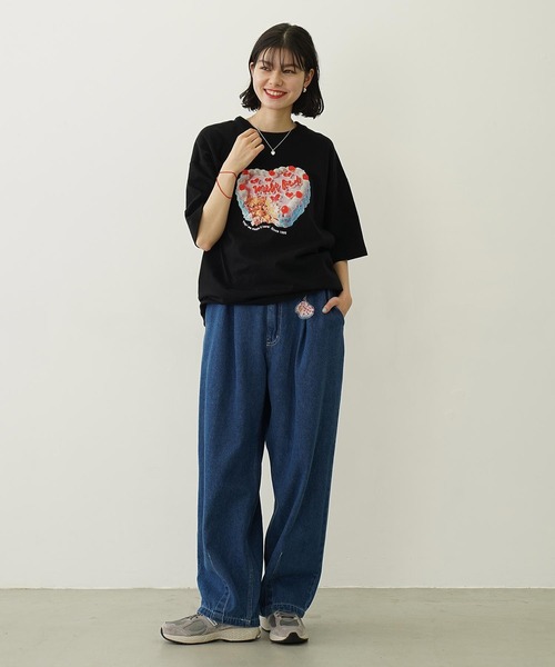 MILKFED.（ミルクフェド）の「ANNIVERSARY CAKE WIDE S/S TEE（Tシャツ/カットソー・レディース・ブラック/ホワイト・L/M）」の17枚目の写真