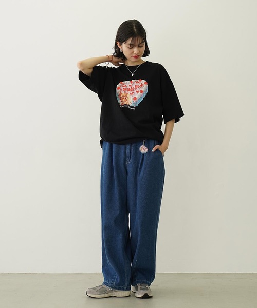 MILKFED.（ミルクフェド）の「ANNIVERSARY CAKE WIDE S/S TEE（Tシャツ/カットソー・レディース・ブラック/ホワイト・L/M）」の19枚目の写真
