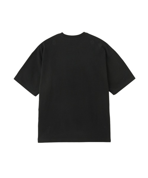tシャツ Tシャツ ミルクフェド MILKFED ANNIVERSARY CAKE WIDE SS TEE レディース ブランド 黒 夏 ブラック ANNIVERSARY CAKE WIDE S/S TEE（Tシャツ/カットソー）｜MILKFED