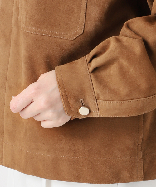 CINQUANTA/チンクアンタ】スエードブルゾン（ブルゾン