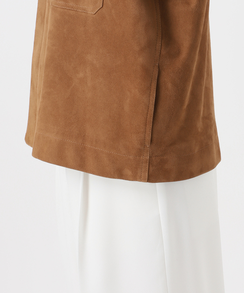 CINQUANTA/チンクアンタ スエードブルゾン ドゥーズィエムクラス CINQUANTA/チンクアンタ】スエードブルゾン（レザージャケット