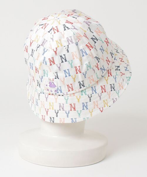 日本未発売】MLB KOREA MONOGRAM Rainbow Dome Hat エムエルビー