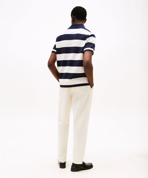 TOMMY HILFIGER(トミーヒルフィガー)の「ブロッキングプラケットコントラストポロシャツ(ポロシャツ・メンズ・ホワイト/レッド/グリーン・LARGE/MEDIUM/SMALL/X-LARGE)」の20枚目の写真