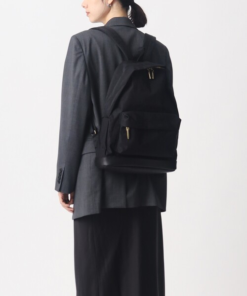 TOFF&LOADSTONE(トフアンドロードストーン)の「Sack backpack(ザック バックパック)(バックパック/リュック・レディース・カーキ/ライトグレー系9/ブラック・00)」の10枚目の写真