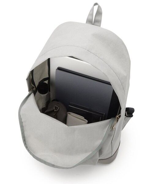 TOFF&LOADSTONE(トフアンドロードストーン)の「Sack backpack(ザック バックパック)(バックパック/リュック・レディース・カーキ/ライトグレー系9/ブラック・00)」の20枚目の写真