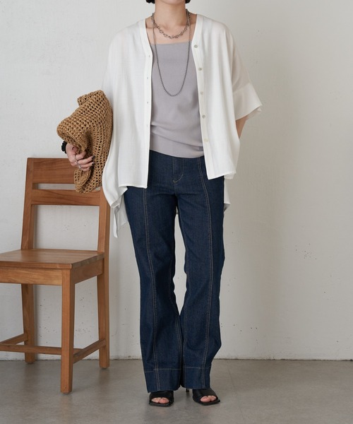 名品アイテム】リネンダブルVシャツ | Jena espace merveilleux