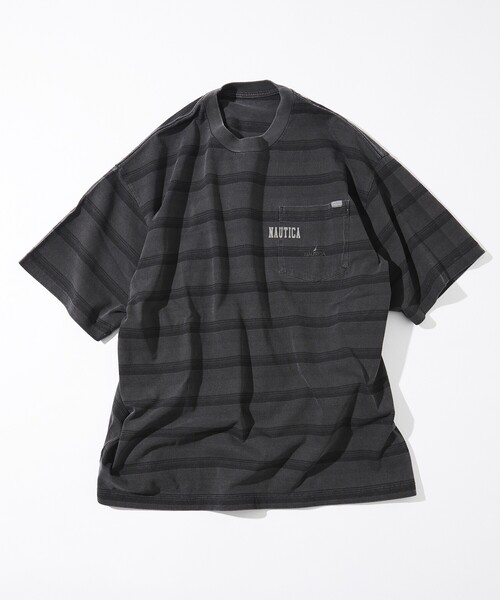 ヒドゥンテック Tシャツ セール】NAUTICA/ノーティカ Garment Pigment Dyed Hidden Logo