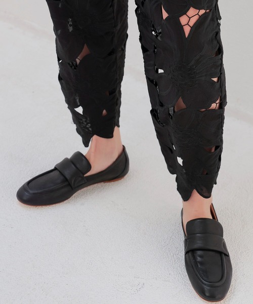 FABIO RUSCONI(ファビオルスコーニ)の「FABIO RUSCONI / EMA loafer(ラムレザーローファー 2224)(ローファー・レディース・ブルー/ブラック・37/36)」の7枚目の写真