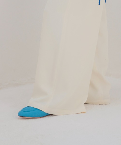 FABIO RUSCONI(ファビオルスコーニ)の「FABIO RUSCONI / EMA loafer(ラムレザーローファー 2224)(ローファー・レディース・ブルー/ブラック・37/36)」の10枚目の写真