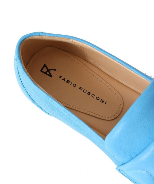 FABIO RUSCONI(ファビオルスコーニ)の「FABIO RUSCONI / EMA loafer(ラムレザーローファー 2224)(ローファー・レディース・ブルー/ブラック・37/36)」の19枚目の写真