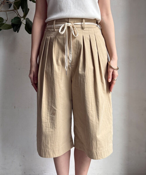 DouDou（ドゥドゥ）の「ハーフパンツ（その他パンツ・レディース・チャコールグレー/ベージュ・FREE）」の21枚目の写真