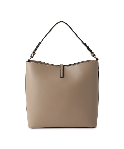 VIS（ビス）の「【2WAY】3層ワンショルダーホーボーバッグ（トートバッグ・レディース・ブラック/ベージュ系その他/キナリ・FREE）」の19枚目の写真