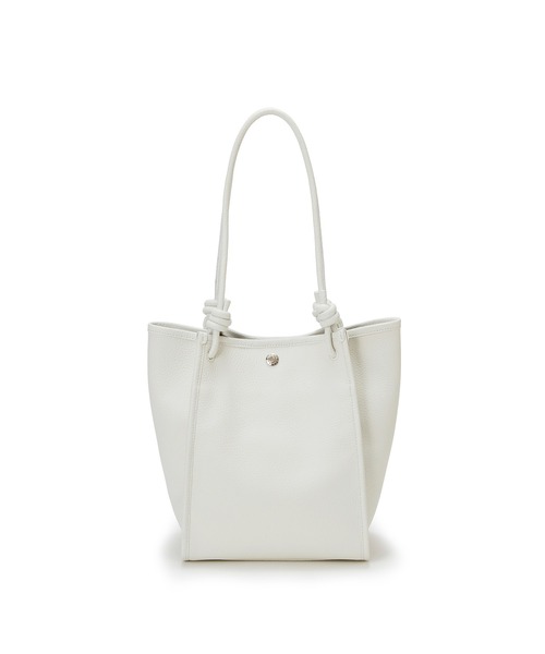 Breath TOPKAPI(ブレストプカピ)の「【Breath TOPKAPI】シュリンクレザー ノットハンドル トートバッグ(トートバッグ・レディース・ホワイト/ブラック/グレイッシュベージュ/クリーム・FREE)」の7枚目の写真
